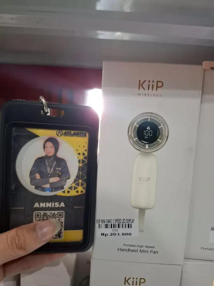 KIIP MINI FAN03 5 SPEED LED DISPLAY | ATLANTIS DAHSYAT