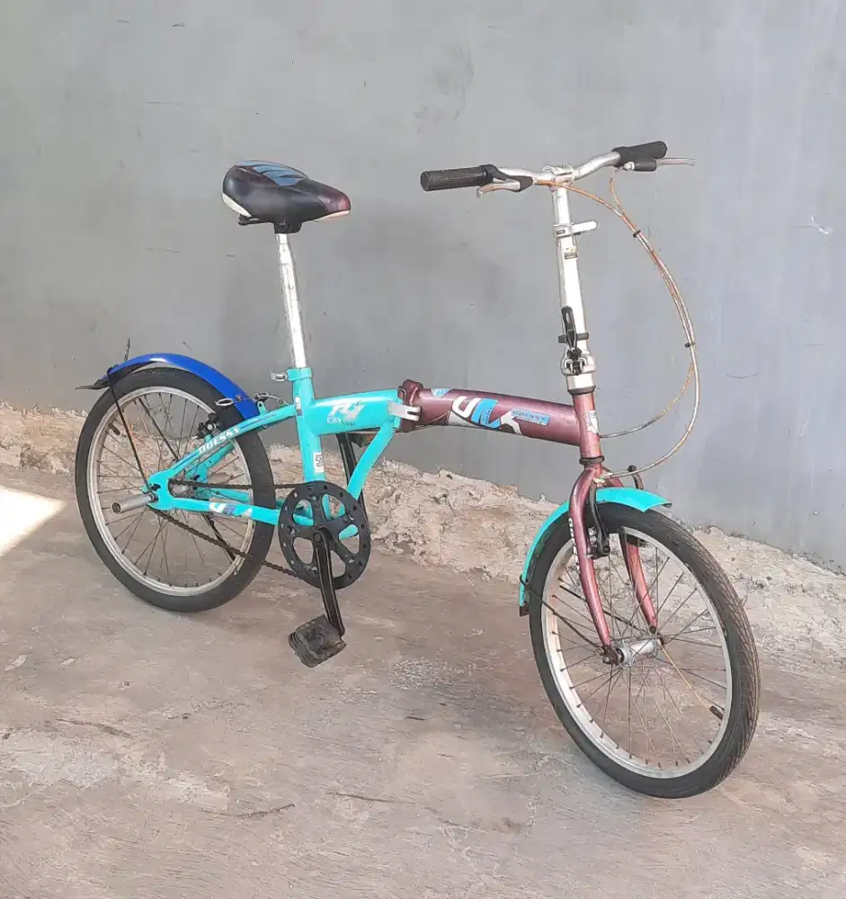 Jual sepeda lipat odessy uk 20 single speed.