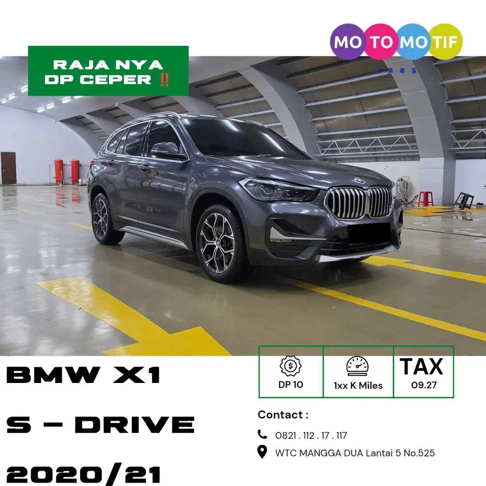 [DP 10 & FREE ANGSRN 7X ] BMW X1 S DRIVE 2020/21