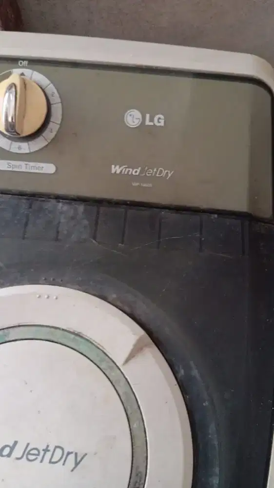 Jual mesin cuci Lg 2 tabung