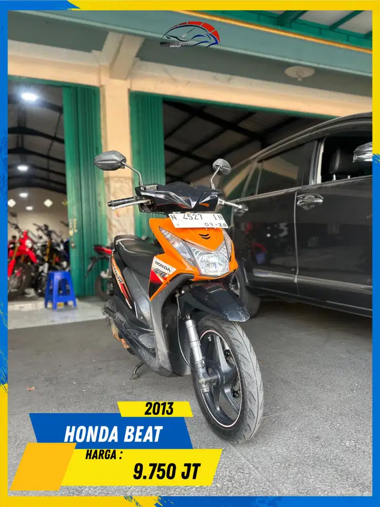 HONDA BEAT 2013 MURAH MERIAH BOSKU HIKMAH MOTOR KEPUH MALANG