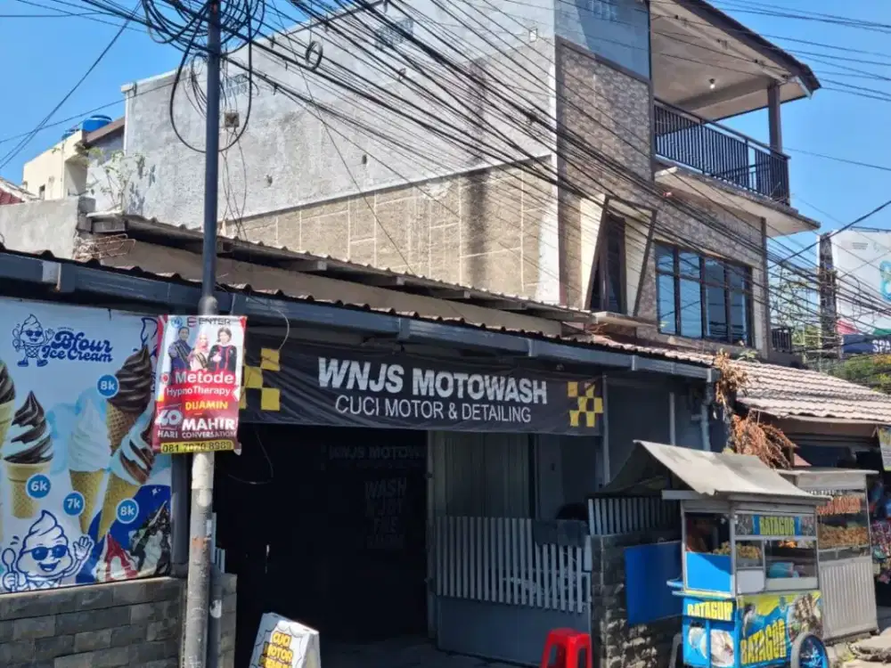 Dijual tempat usaha di jalan budi sayap jalan amir mahmud cibabat cimahi