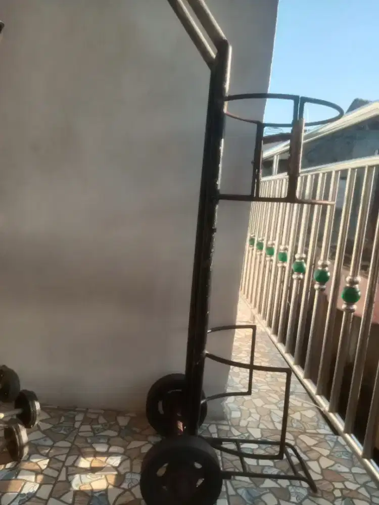 Dijual troly tabung oksigen 6m3 bisa jg buat yg lain nya