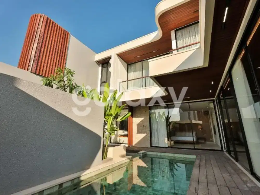 VILLA TROPIS MODERN MINIMALIS DEKAT CANGGU DI BUDUK MENGWI BADUNG, BALI