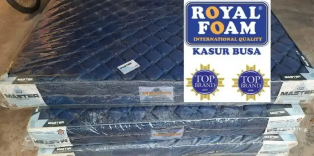 Kasur master royal foam ( bisa rebonded) UK.160x200
