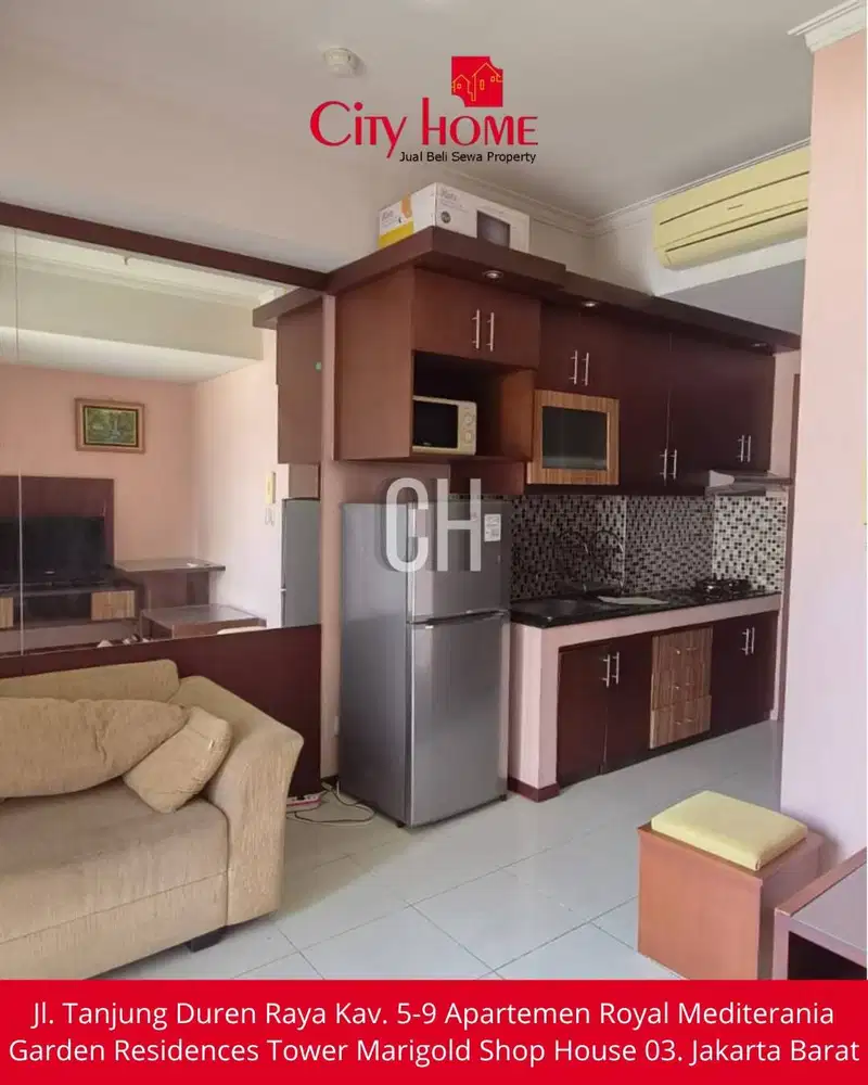 Dijual Murah 1BR Royal Mediterania Garden Tanjung Duren