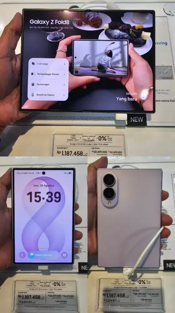 Samsung Z Fold 8 12/512 (cicilan ringan cuma pake ektp)