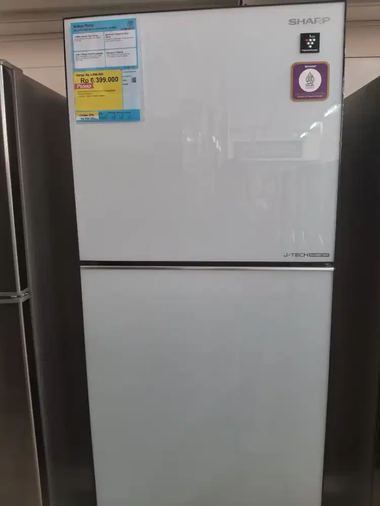 Kulkas sharp 2 pintu | Bisa kredit