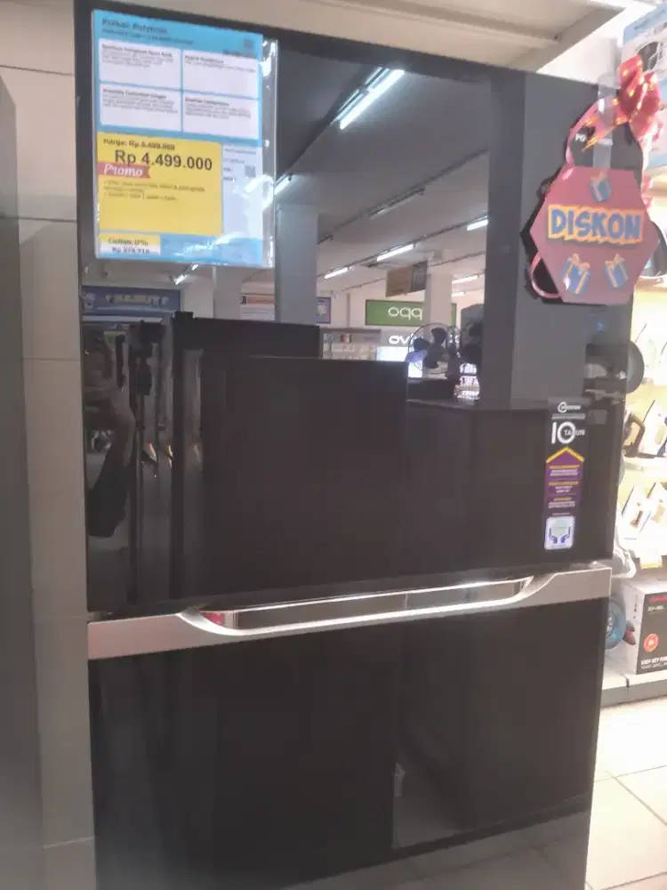 Kulkas 2 pintu polytron inverter | Bisa cicilan