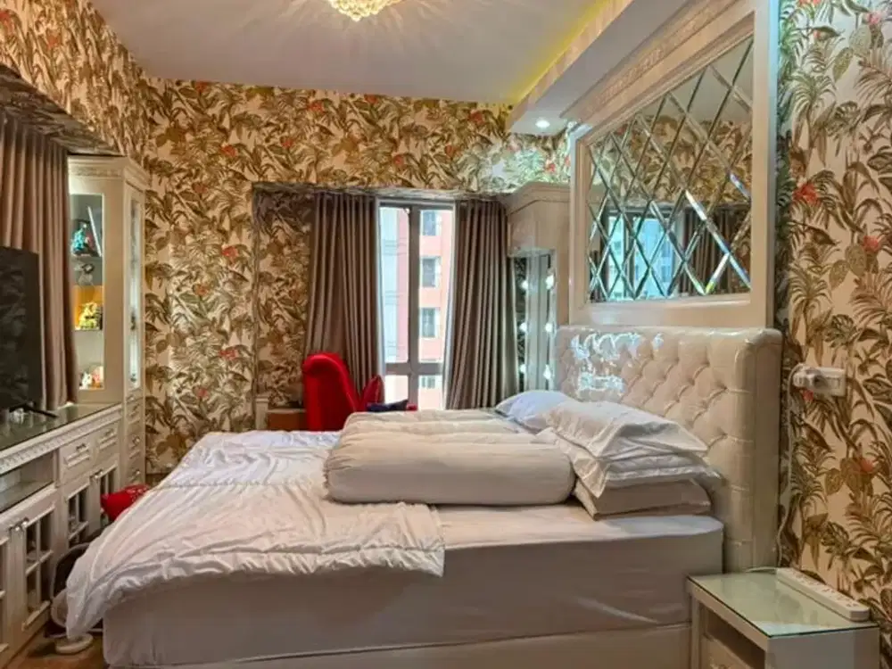 INTERIOR CANTIK APARTEMEN FULL FURNIHSED 2 BEDROOM HARGA NEGO!