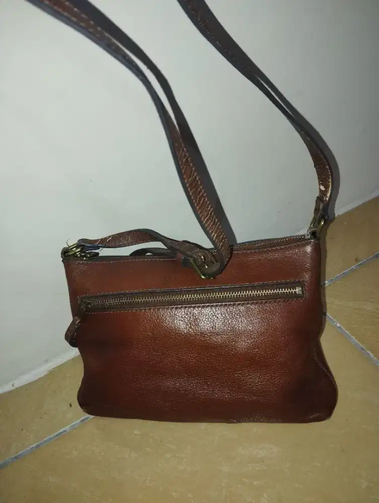 Preloved tas slingbag kulit