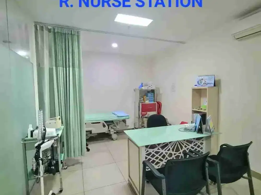 Klinik Lengkap Epiwalk Depok - 600m² Full Peralatan Jual 25M