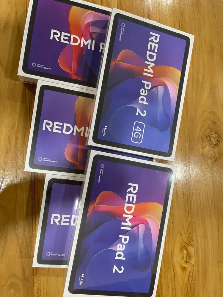New Redmi Pad 2 Wifi/Celluler 4/256 GB Garansi 1 Tahun