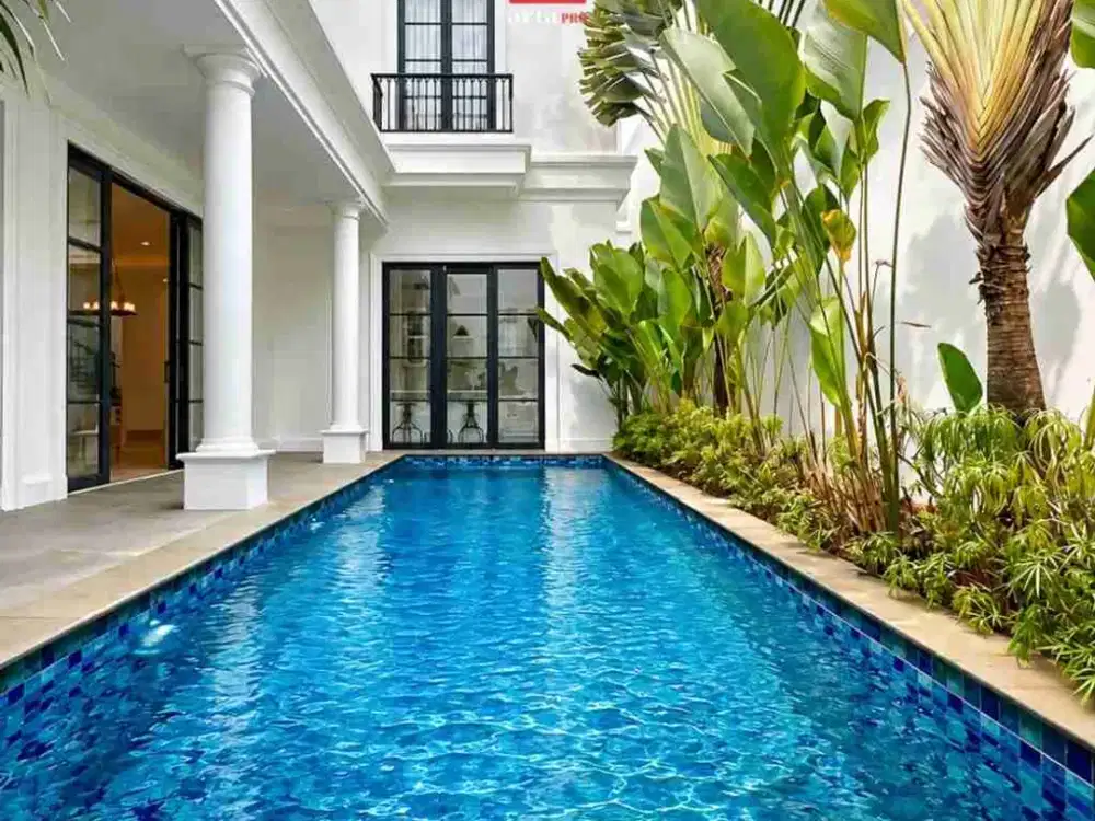Luxury Modern Classic Townhouse One Gate System Di Cipete