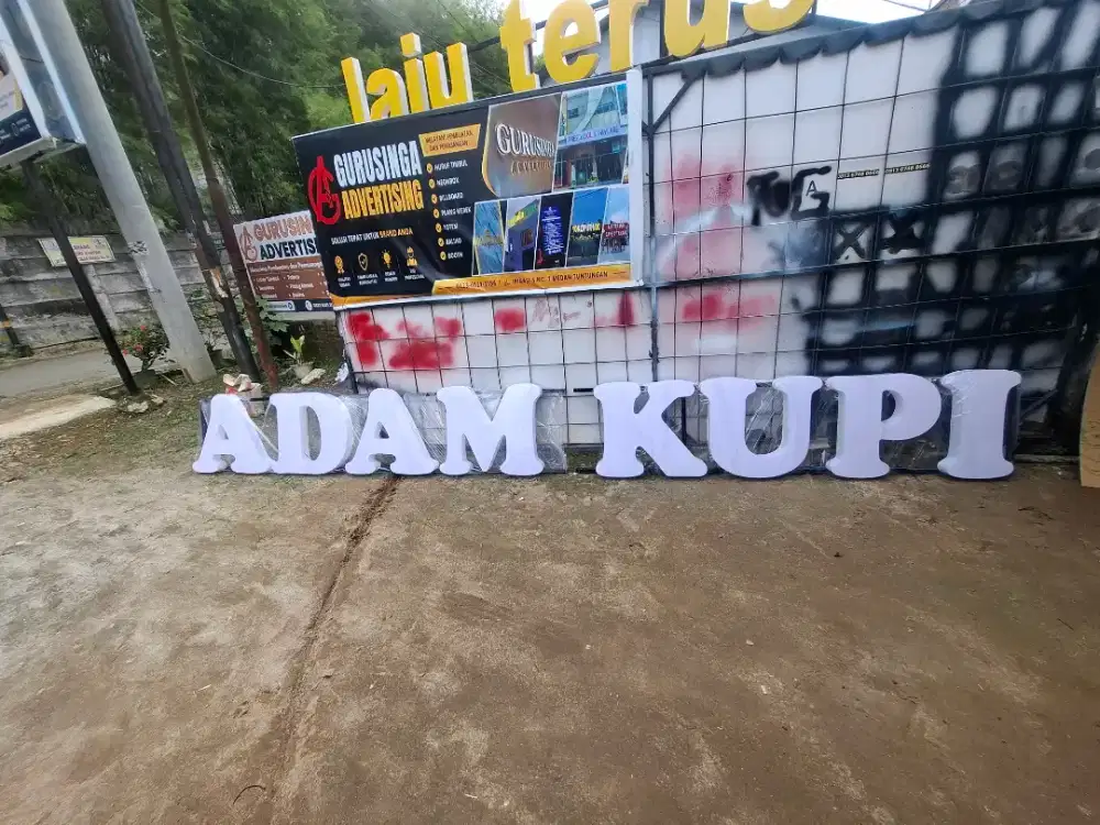 Jasa Pembauatan Neon Box, Huruf Timbul, Plang Merek dll