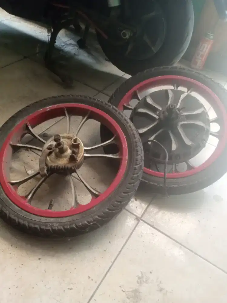 Ban BLDC Sepeda listrik depan dan belakang