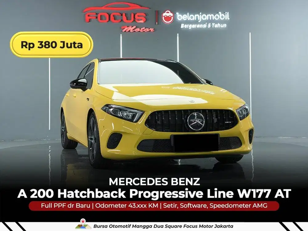 [GARANSI 5THN] Mercedes Benz Mercy A200 Hatchback AT 2019/2020/2021