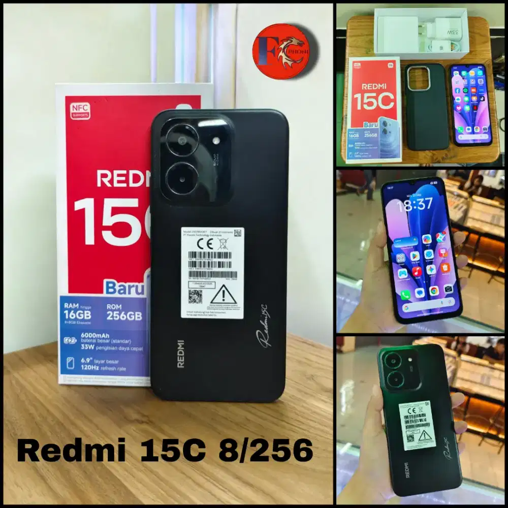 Jual Redmi 15C 8/256 Second