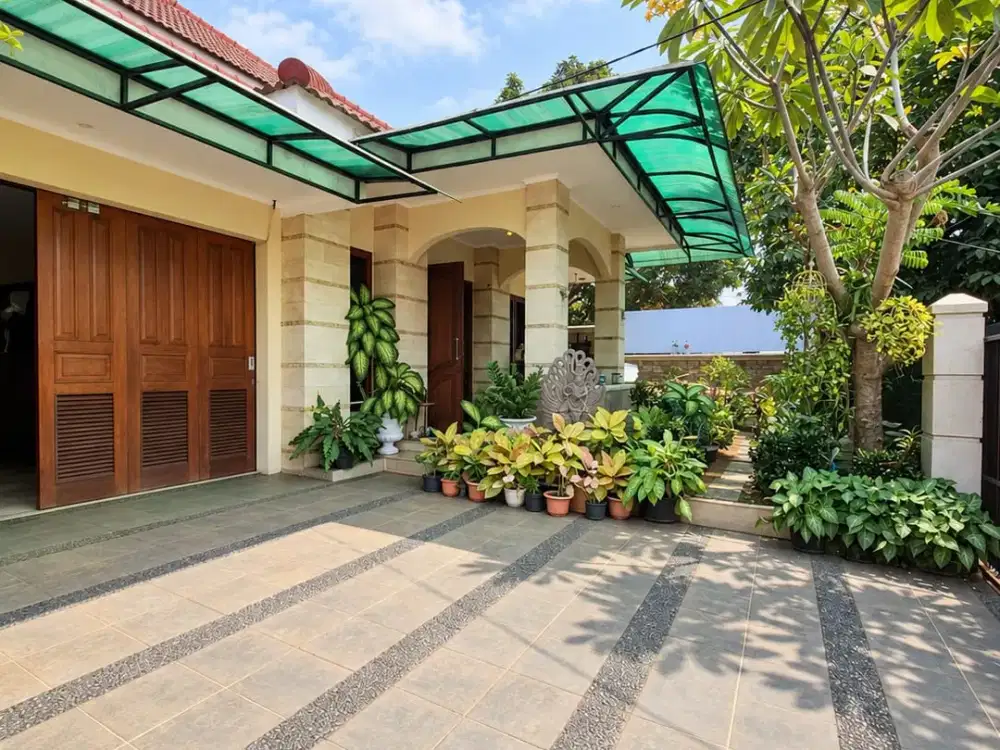 Rumah Mega Cinere 5M-an Dekat Living Plaza Hadap Timur