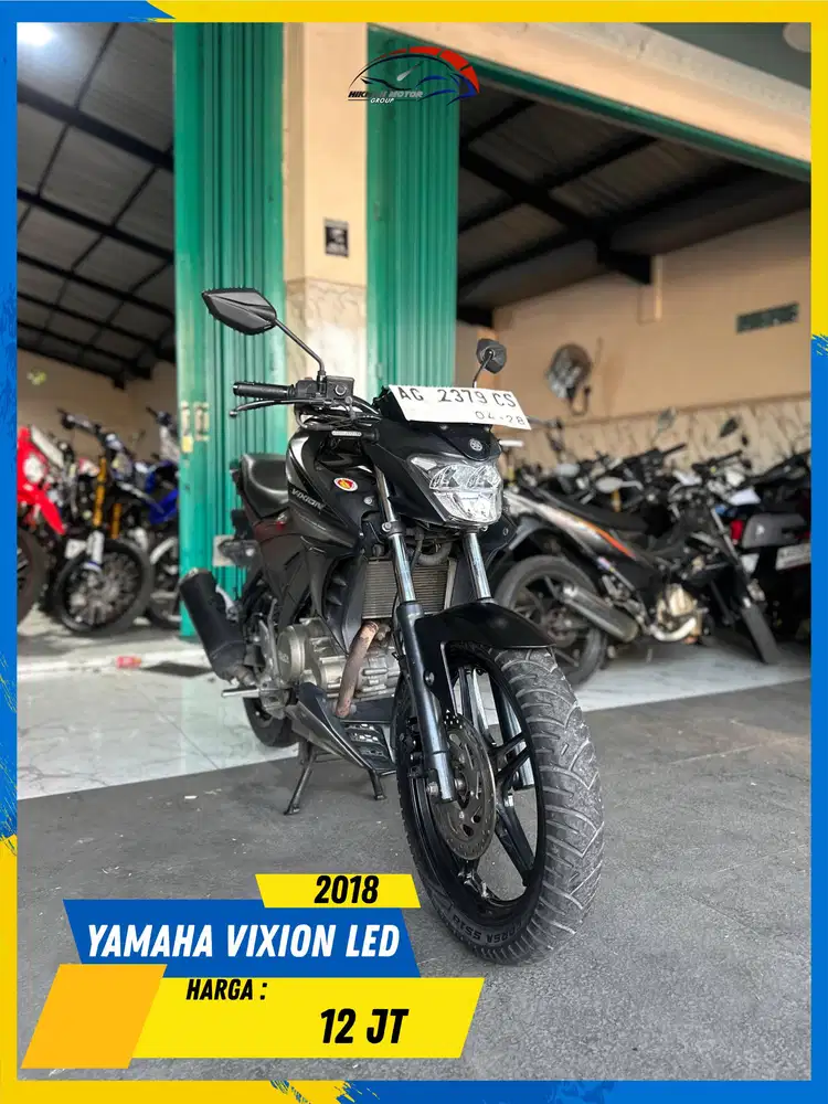YAMAHA VIXION 2018 MESIN AMAN POLL MASZEHH HIKMAH MOTOR KEPUH