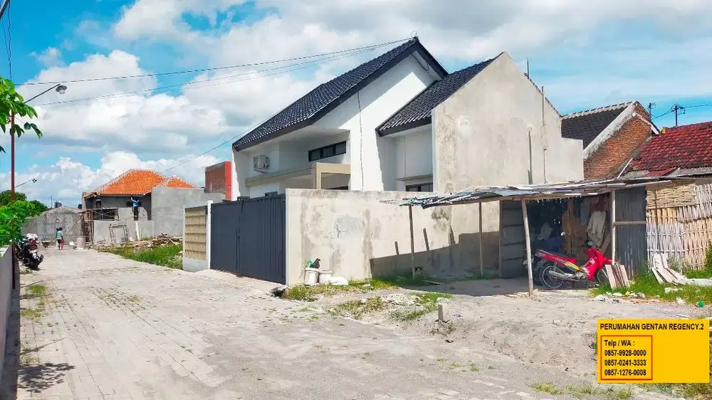Perumahan Cluster, Akses mudah & Dekat Jln Raya. Bisa KPR mulai DP 0 %