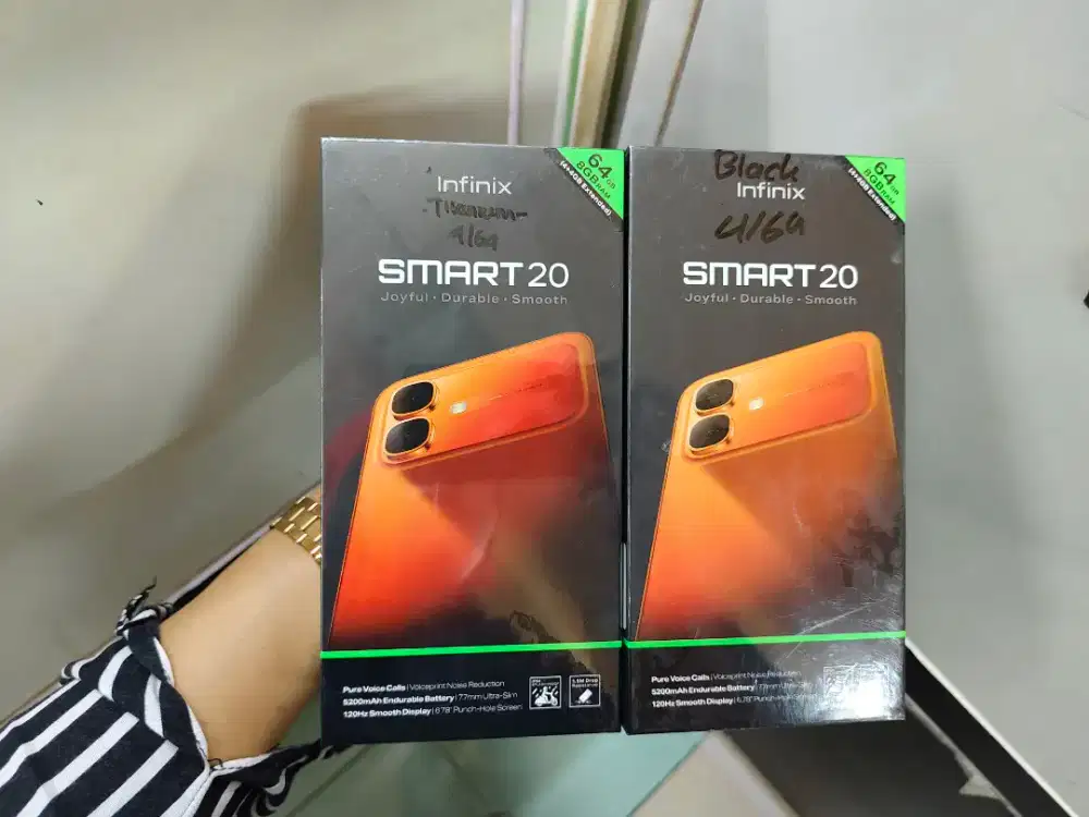 Promo Infinix Smart 20 4/64, 4/128, 4/256 New Garansi Resmi