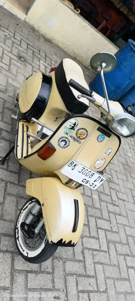 VESPA PX SURAT LENGKAP