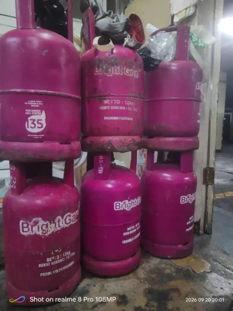 Tabung Gas LPG BRIGHT (Kosong 12 kg)