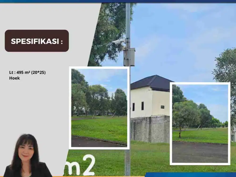 Jual Murah Kavling Lt 495 Cluster Alam Suvarna Cikupa Tangerang