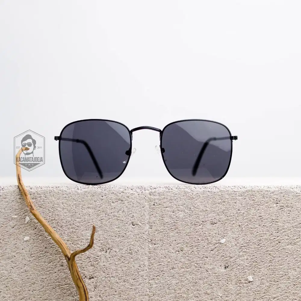 Kacamata Jogja - Kacamata Sunglasses Kotak Full Besi - Abiyya 01