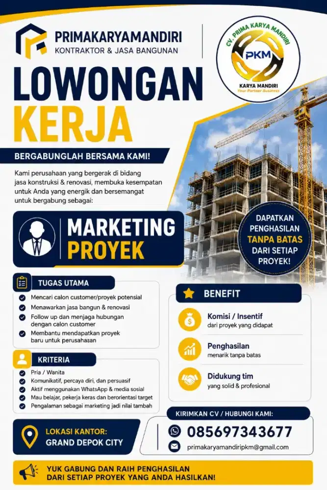 LOWONGAN PEKERJAAN