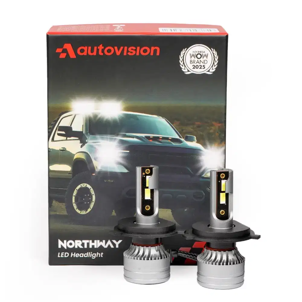 Bohlam Lampu LED Mobil Autovision Northway H4 30 Watt 5700K