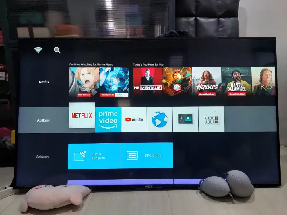 Di Jual Smart TV Sony Bravia KD-65X7000E