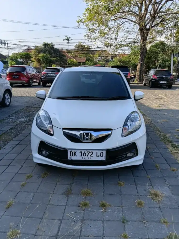 Honda Brio Satya E Manual 2015 Putih Low Odo 16 Rb