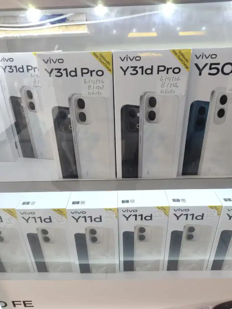 Hp Vivo Y31d Pro 6/128GB  Cicilan bunga hingga 0% menggunakan Kredivo