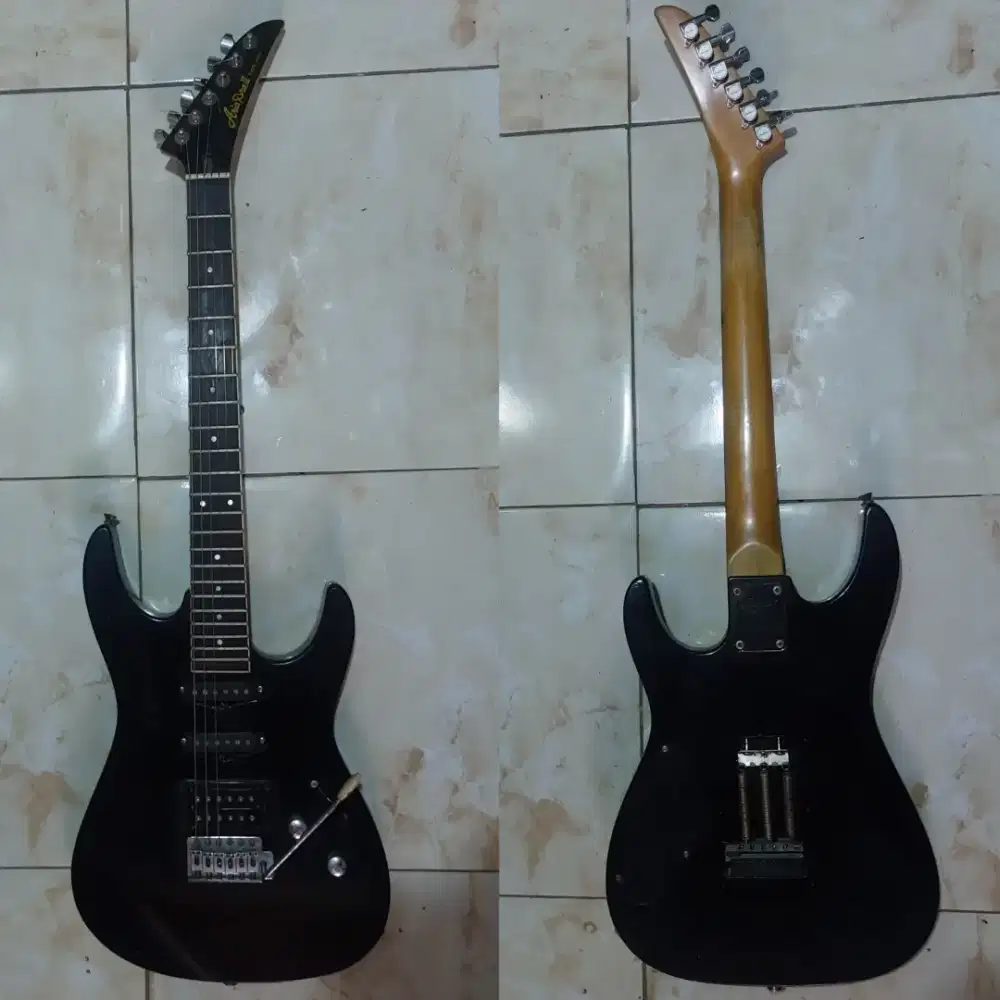 Gitar listrik aria pro 2 superstrat