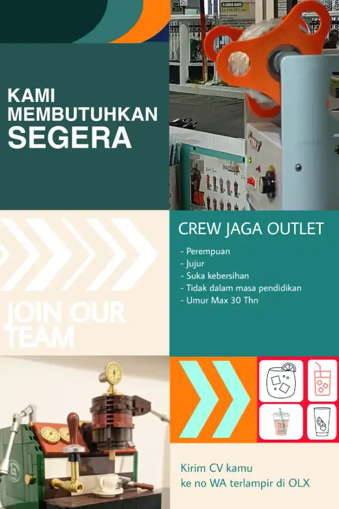 Crew stand / outlet