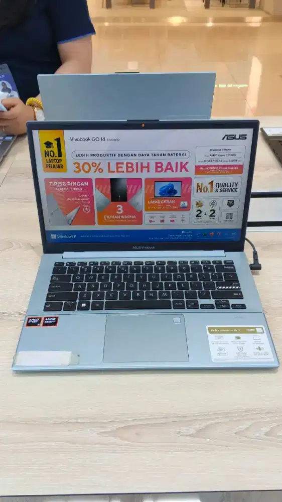 Cicilan laptop Asus Vivobook ryzen 5 cuma ktp