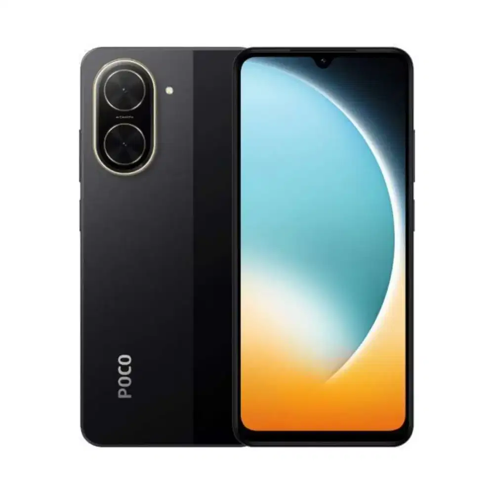 [Black] Poco C71 4/128gb segel garansi resmi