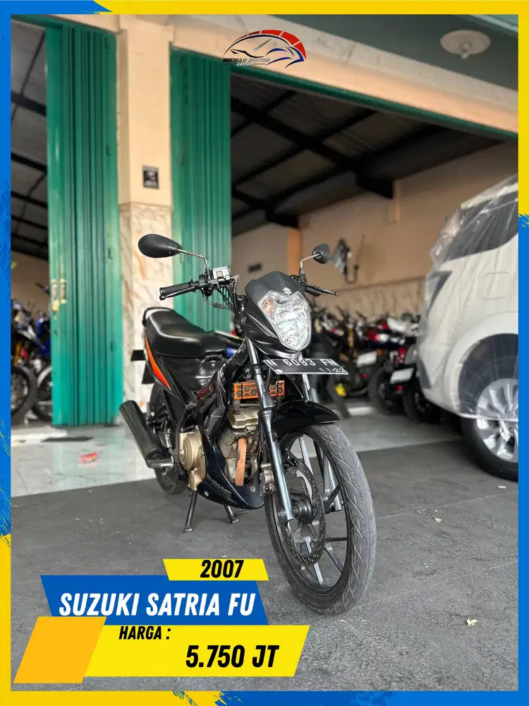 SUZUKI SATRIA FU 2007 MANTAP GASS MASZEHH HIKMAH MOTOR KEPUH