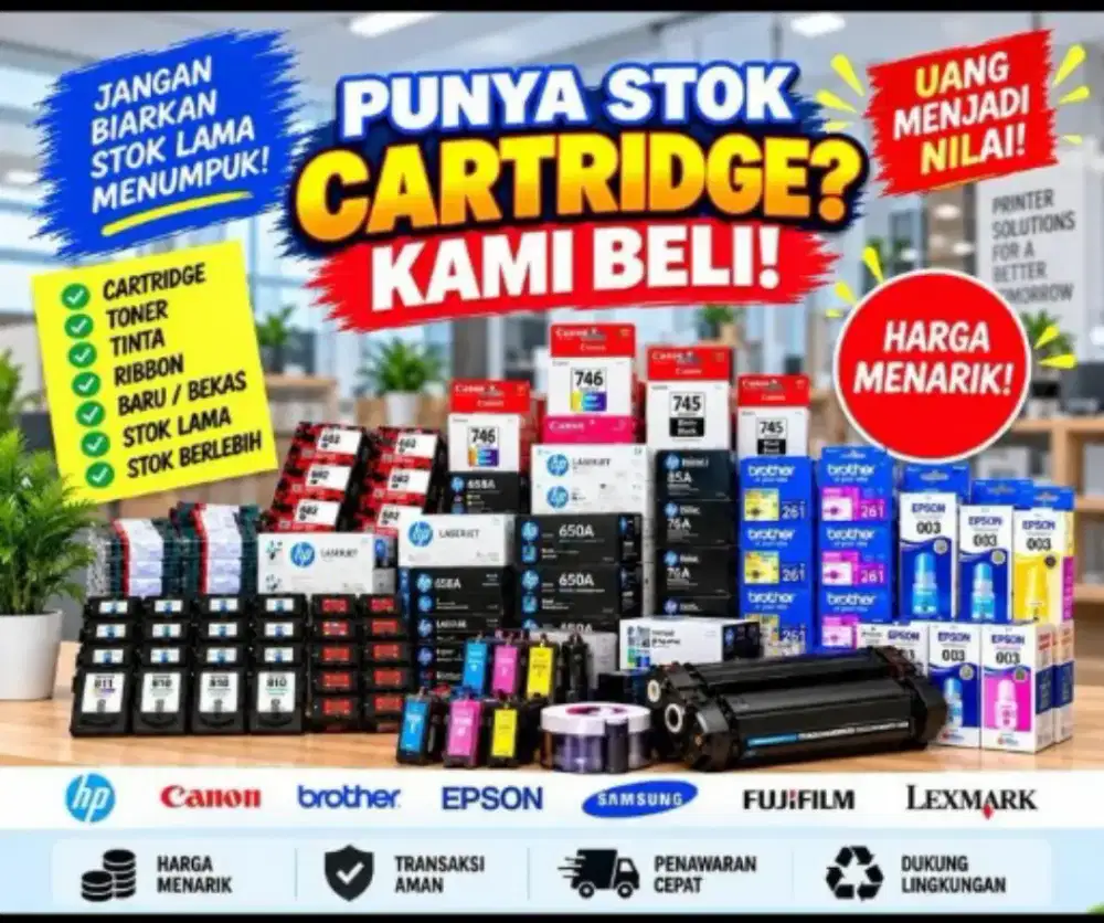 Jual beli tinta baru dan bekas