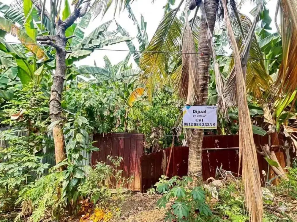 Dijual cepat tanah kavling strategis di Pondok Kelapa Duren Sawit