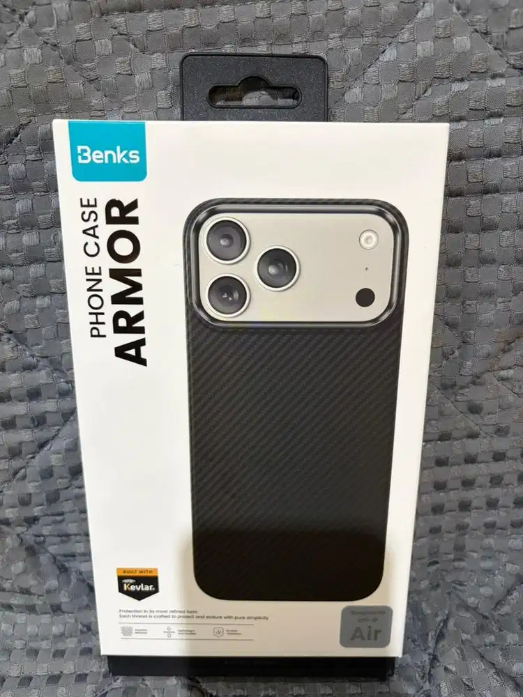 iPhone 17 Air Case Benks Armor Kevlar Black Original