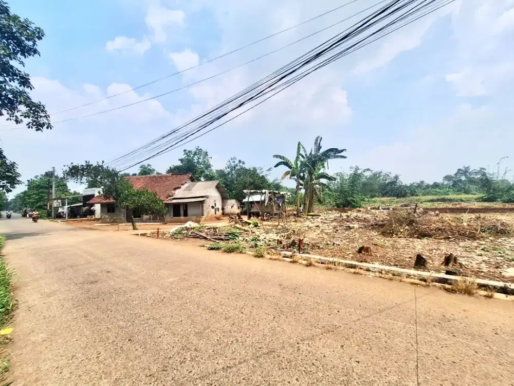 Dijual Tanah 1 Jt-an Permeter, Dekat Stasiun Cisauk BSD