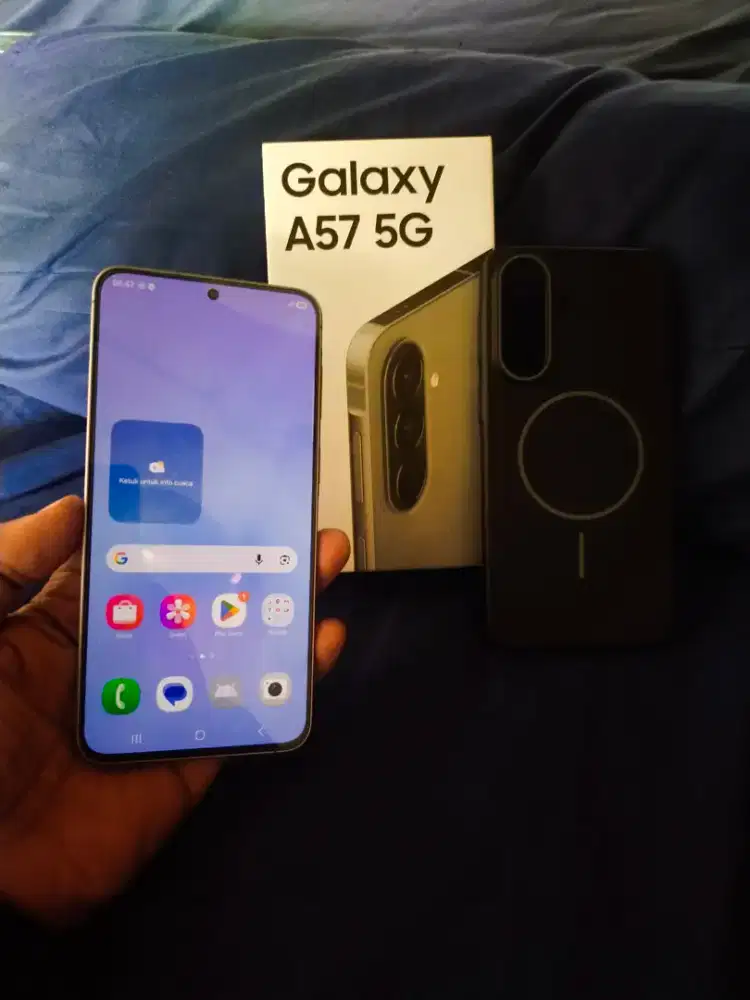 Samsung A57 5g 12/256 fullset mulus garansi on bisa tt hp