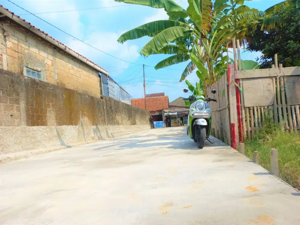 Tanah Cocok Untuk Rumah Pertama Lingkungan Sudah Jadi 10 menit Gerbang Tol Cibadak 1 Free SHM