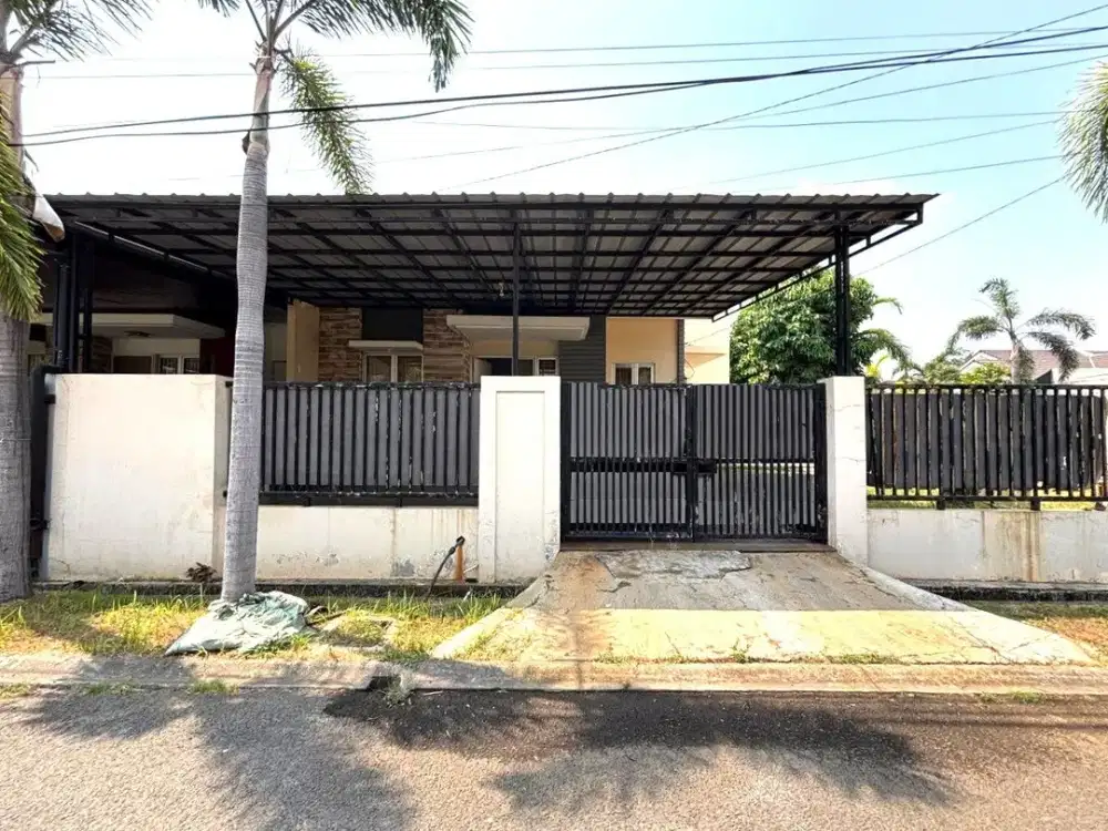 Rumah Hoek di Cluster Ifolia luas 10x27 270m Harapan Indah Bekasi