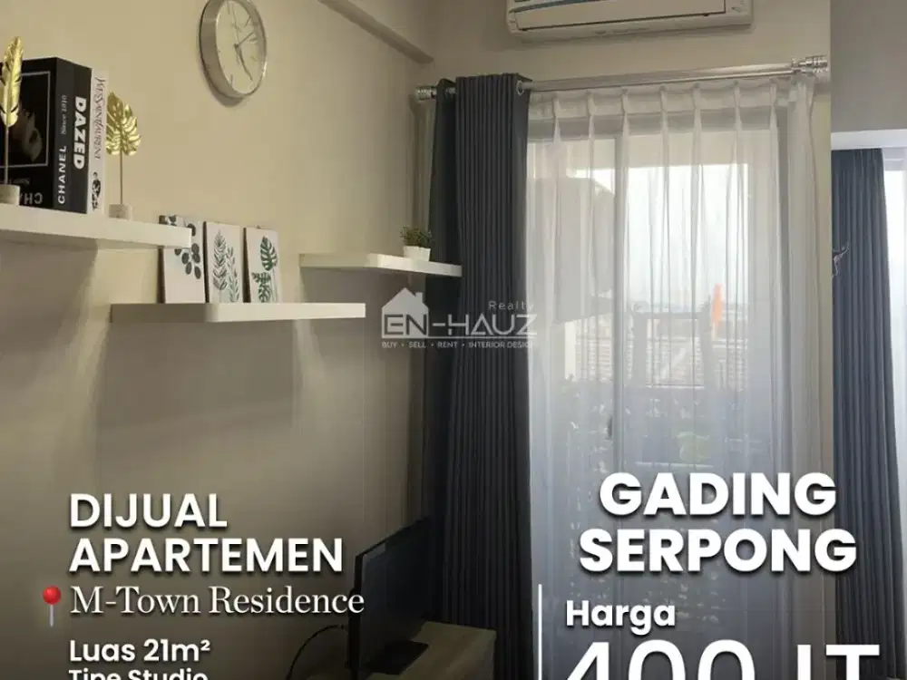 (MC) DI JUAL APARTEMEN M-TOWN RESIDENCE, GADING SERPONG
