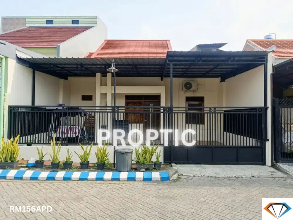 Rumah 1 lantai bagus murah luas bersih dan terang di perumahan Sidoarjo - Rm156apd