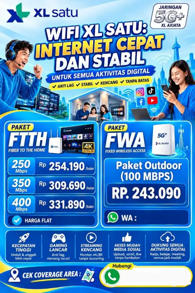 Paket internet Rumah, kantor